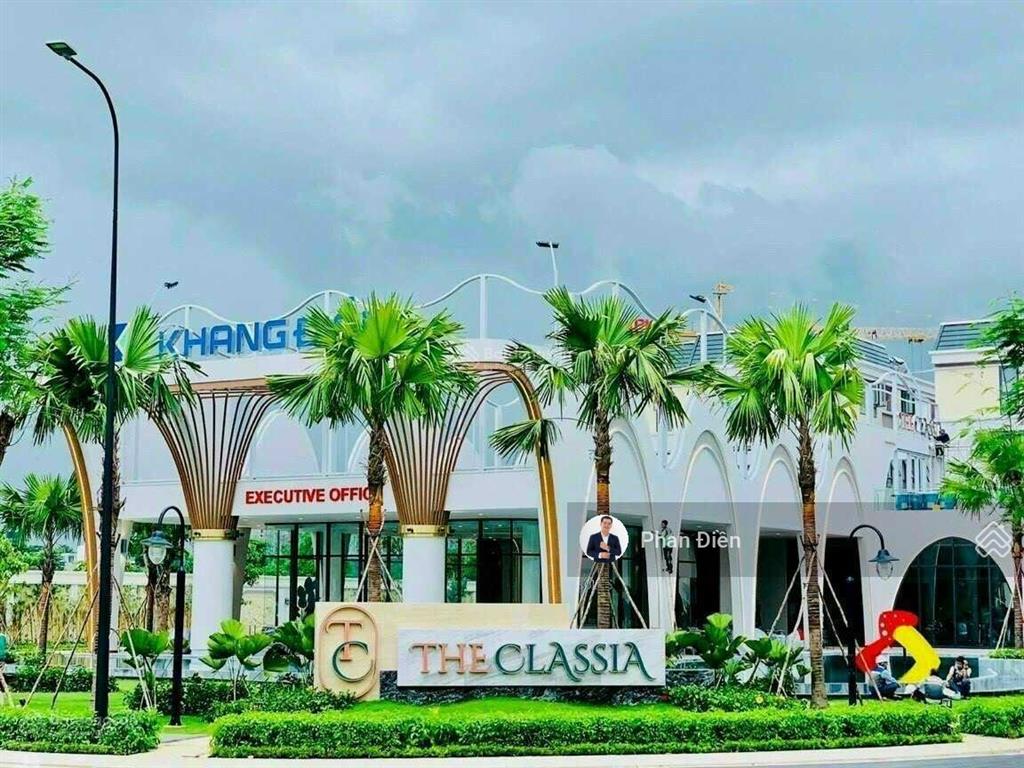 Chính chủ bán nhà phố the classia đối diện chung cư mường thanh. nhà phố 2 mặt tiền trước sau