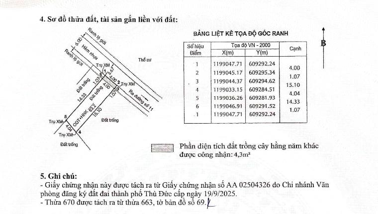 Đất hẻm 114 đường số 11 phường trường thọ, nay là phường thủ đức, tp.hcm, cách mt ds11 chỉ 30m.