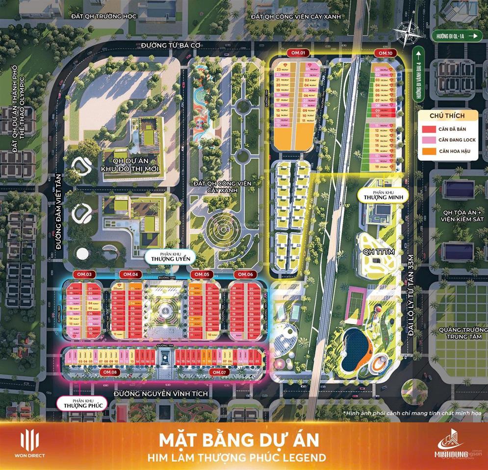 Suất ngoại giao ưu đãi rẻ hơn đến 1 tỷ dự án him lam thượng phúc, đón đầu sóng đầu tư vin olympic