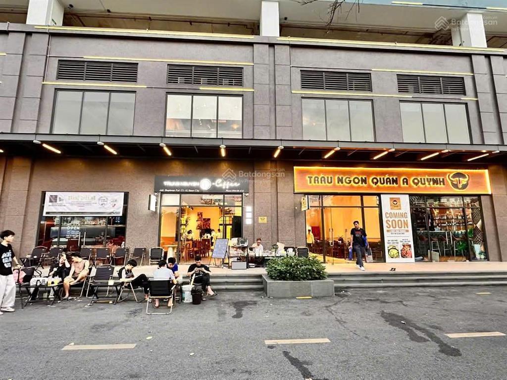 Bán căn góc shophouse tmdv diện tích 105m2, mặt tiền 12m, giá chỉ 43tr/m2 chung cư an bình homeland