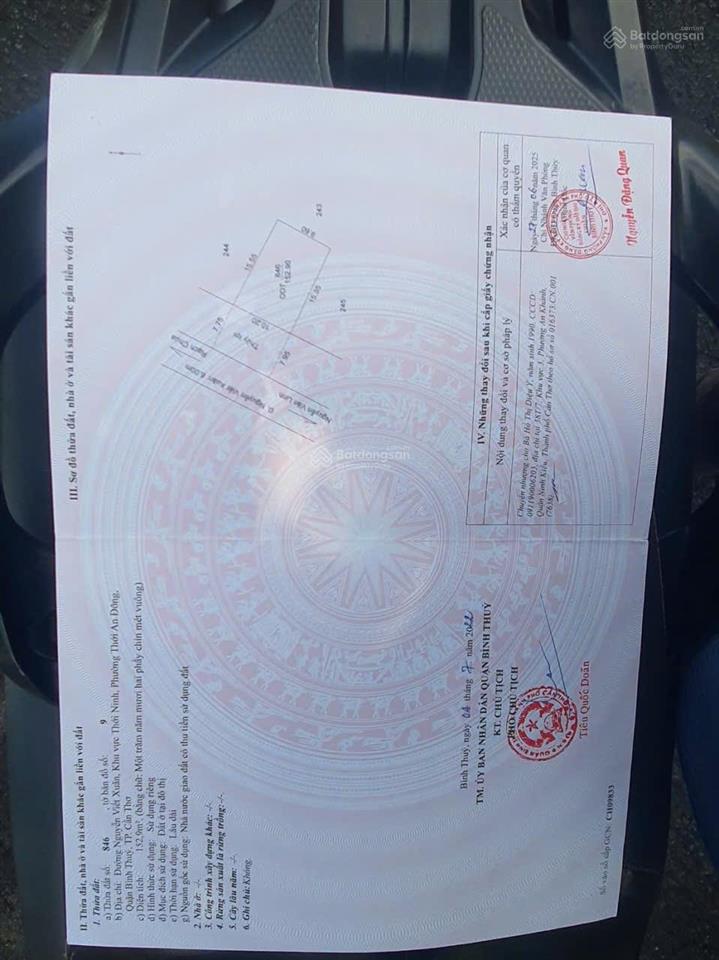 Chính chủ bán cặp nền siêu đẹp mặt tiền ô tô 6m trên trục đường đẹp nguyễn viết xuân