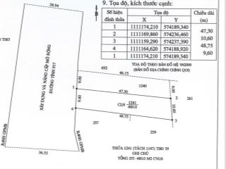 Bán lô đất lớn mặt tiền đường tỉnh 917 (nguyễn chí thanh mới) giai đoạn 2