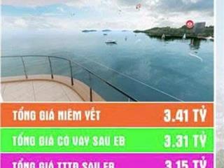 Chỉ từ 650 triệu - sở hữu căn hộ 5 sao, full nội thất view Vịnh Lan Hạ - Đảo ngọc Cát Bà