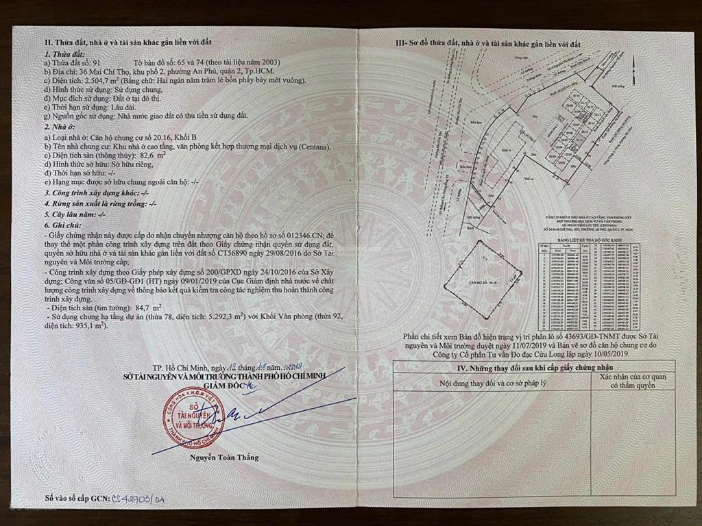 Bán gấp căn hộ cc centana thủ thiêm, 6,4 tỷ, 88m2 ở mai chí thọ, q2, hcm