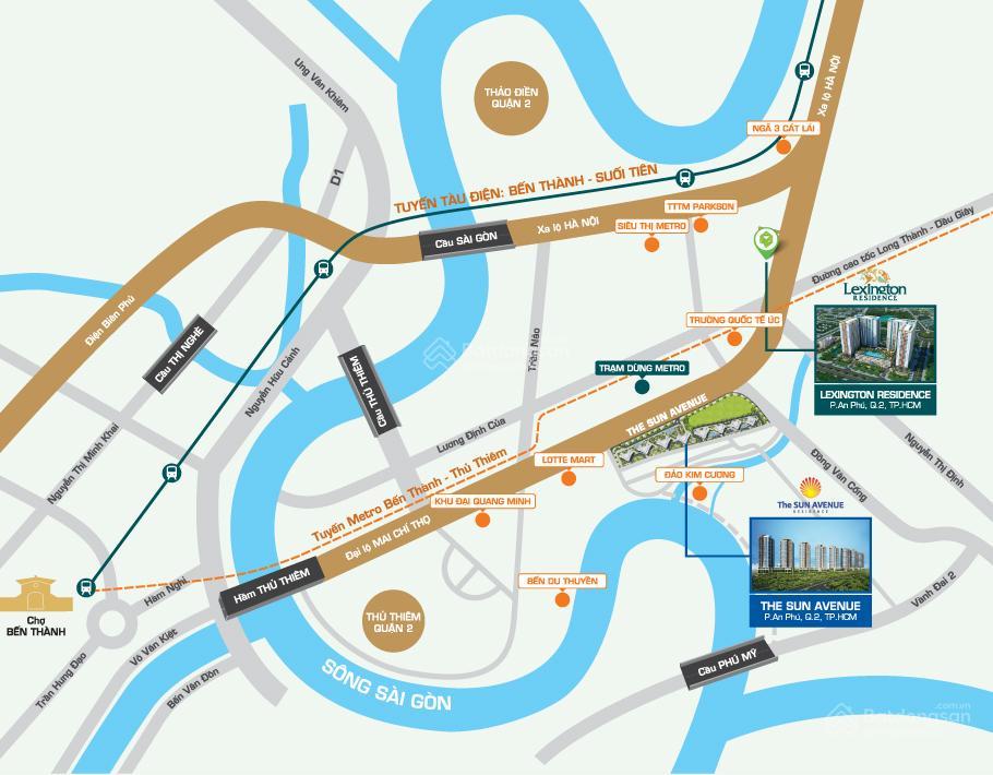 Bán căn hộ lexington, q2 office 38m2, 2,5 tỷ, nhà đẹp, chi phí thấp, tiện ích, giao thông thuận lợi