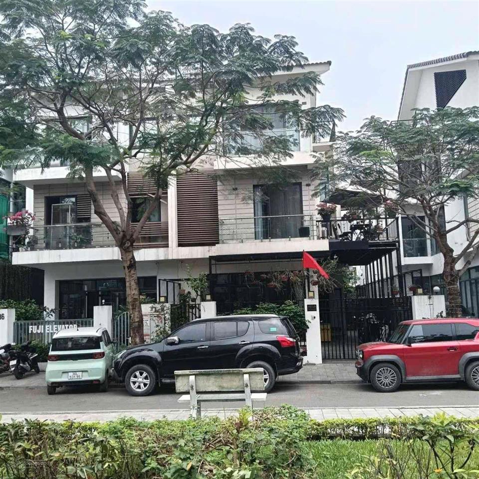 Giảm 1 tỷ, bán gấp biệt thự 189m², 4t, an vượng villa, kđt dương nội, sẵn sổ đỏ, giá sốc 200tr/m2