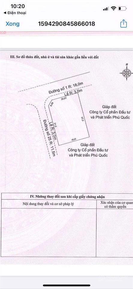 Bán lô đất khách sạn bãi trường 3200m2 hai mặt đường view biển đẹp  hotline 0982 219 ***