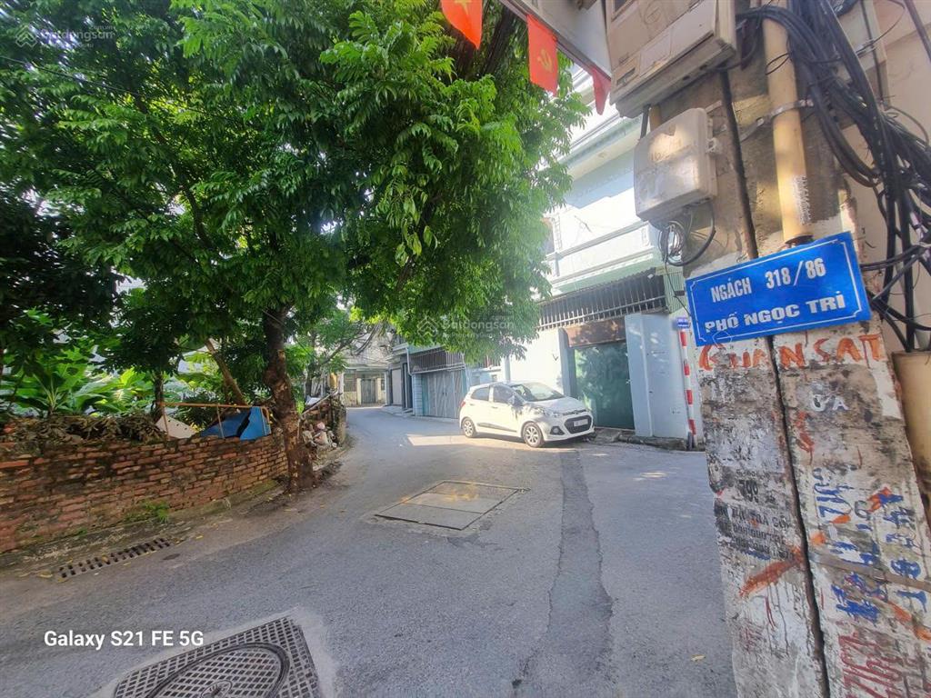 Hiếm! bán đất lô góc 48m² cổ linh, thạch bàn, long biên. có sẵn nhà cấp 4, đường 2 ô tô tránh