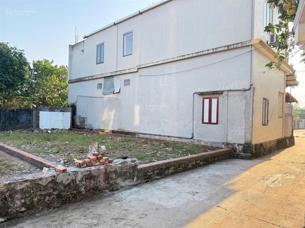 Lô góc 92.4m² gần chùa thầy ô tô vào đất, mặt tiền 6.24m, cách đại lộ thăng long 2km, giá tốt
