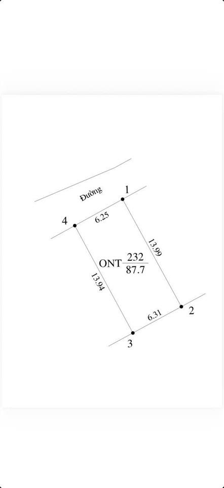 Đón sóng quy hoạch quốc oai  chùa thầy, 87,7m² đất thổ cư, mt hơn 6m