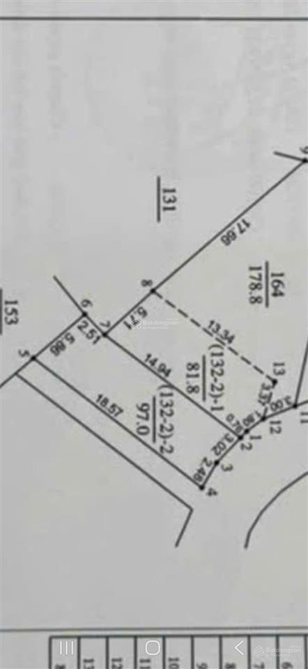 Bán đất mặt đường kinh doanh  xã gi trạch (hoài đức cũ)