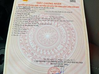 Bán nhà thôn an thái, xã phú cát, hà nội. 100m² đất ở + 67m² đất trồng cây lâu năm