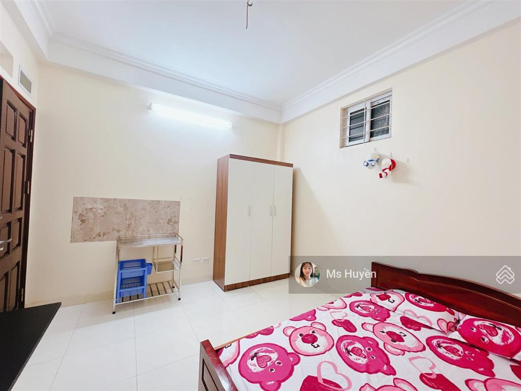 Cc cho thuê phòng 2.8 tr, 225 quan hoa full nội thất, không chung chủ, để xe free tầng 1