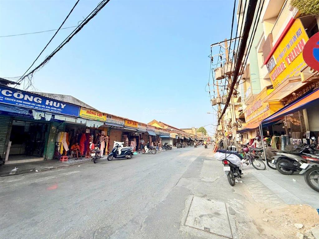 Bán nhà phố mặt tiền chợ vải đường lê minh xuân p. tân hòa q. tân bình cũ (98.6m2) 37.5 tỷ