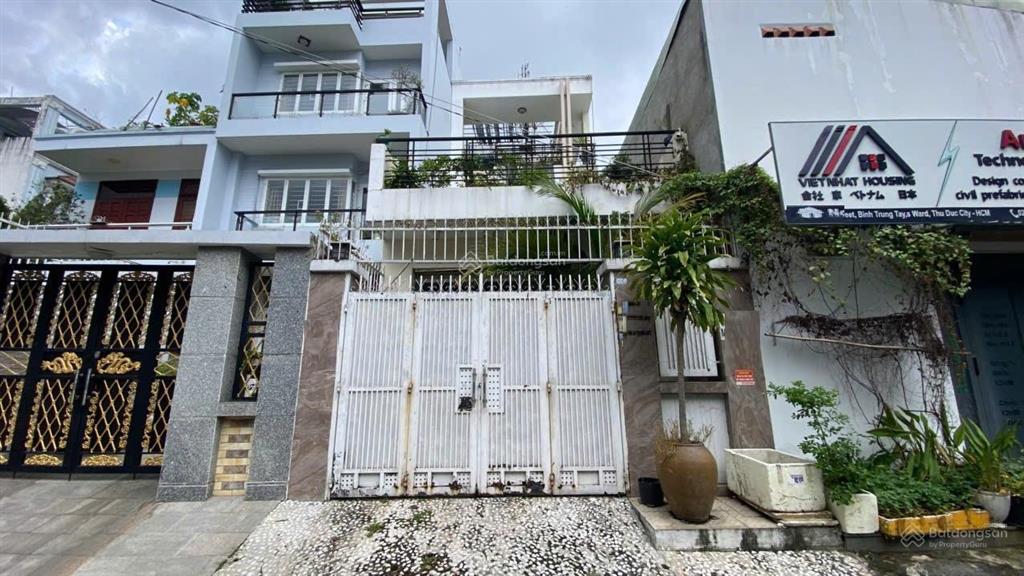 Bán nhà riêng 3 tầng kdc hiện hữu mặt đường 35 p. bình trưng q2 gần chợ cây xoài (117m²) 12,5 tỷ