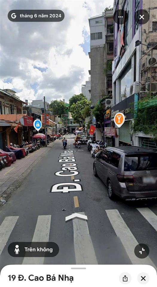 Bán nhà mặt phố đường cao bá nhạ p. cầu ông lãnh q1 gần chợ bến thành (169,7m²) 83 tỷ