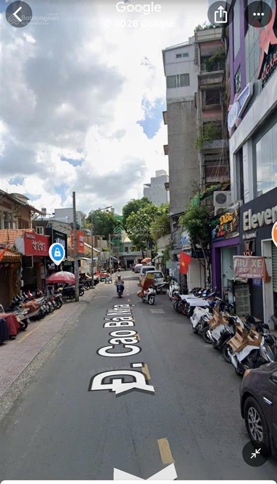 Bán nhà mặt phố đường cao bá nhạ p. cầu ông lãnh q1 gần chợ bến thành (169,7m²) 83 tỷ
