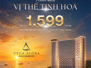Alora toà căn hộ cuối cùng của dự án vega city tọa lạc tại bắc nha trang .khởi công vào tháng7/2026