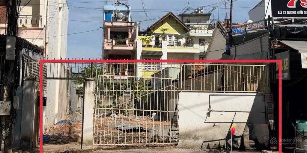Giá 25 tỷ 250 triệu chủ bán đất 2 mặt tiền đường dương hiến quyền và phó đức chính ngang 7.5m  bắc