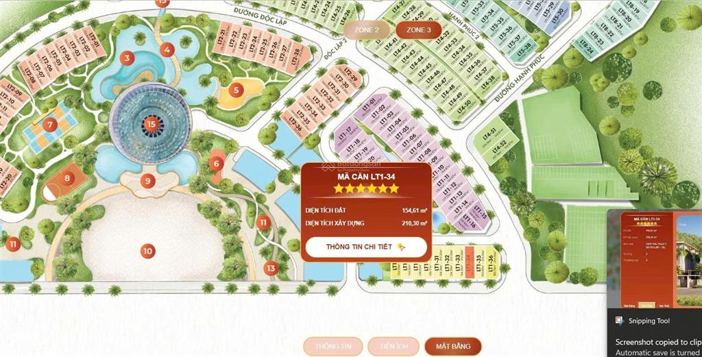 Bán biệt thự latien villa l1 34 đã xây hoàn thiện vị trí mặt tiền phạm văn đồng nối dài tại dự án