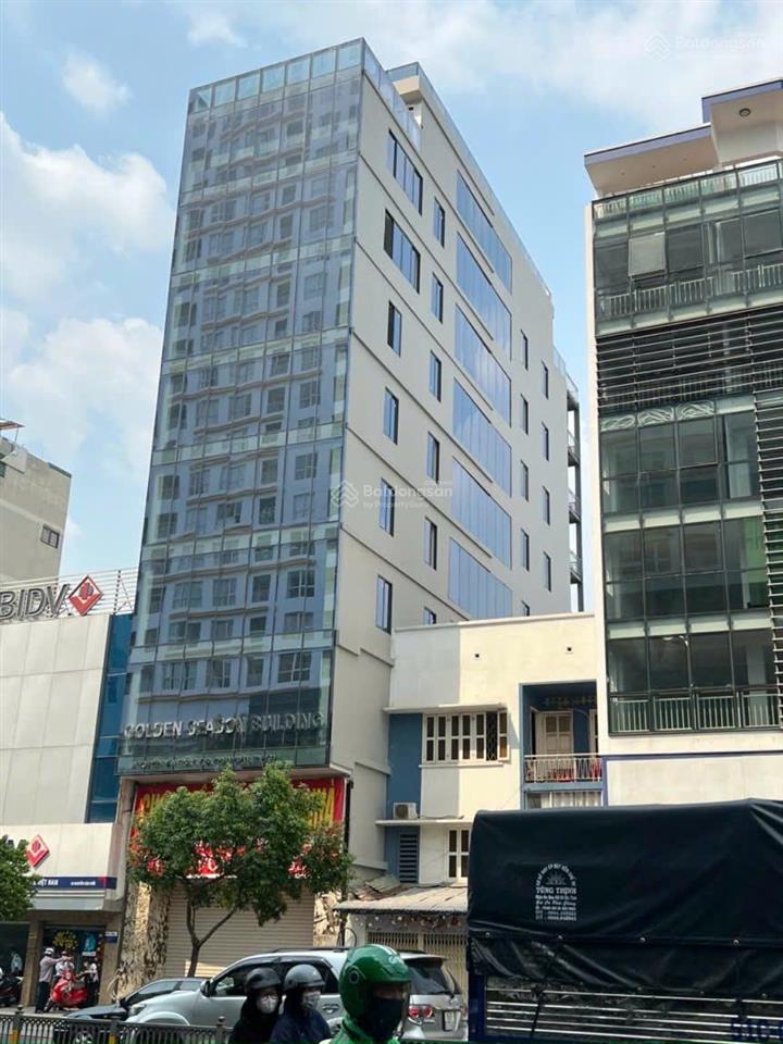 Tòa nhà 14 nguyễn văn trỗi, quận phú nhuận, dtts 2.200m², k/c 2 hầm 10 tầng pccc, giá 750 tr/th