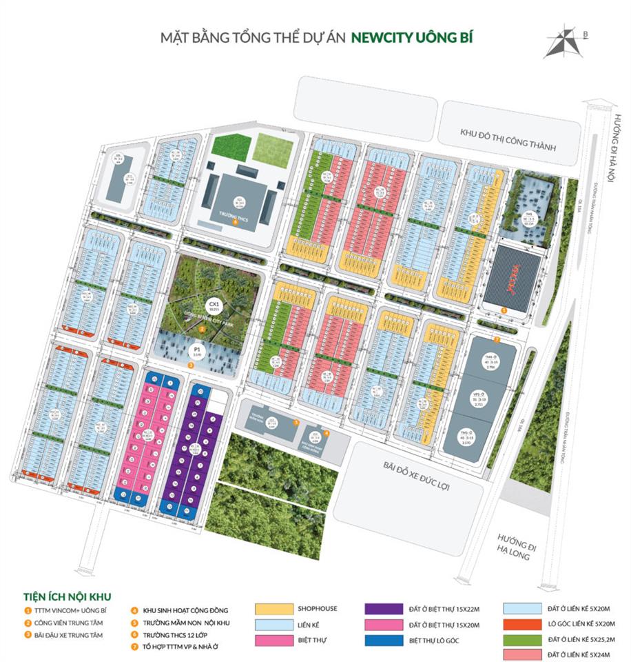 Chính chủ bán căn khe thoáng 100m2 khu đô thị tân thành uông bí new city. dãy đông dân nhất dự án!