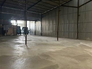 Cho thuê kho 550m2  trần cao 9m  sẵn 3 pha xe cont vào kho