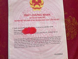 Bán ccmn có sổ ô tô đỗ  2n2wc  cầu giấy