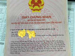 Bán cc mini mặt phố hoàng mai, giá rẻ 1,35 tỷ 38m2. sổ hồng mỗi nhà 1 sổ