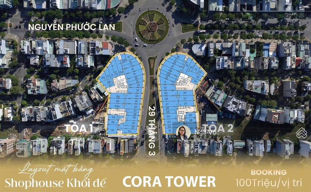 Shop khối đế mặt tiền đường nguyễn phước lan, khai thác cho thuê giá trị cao, sở hữu lâu dài
