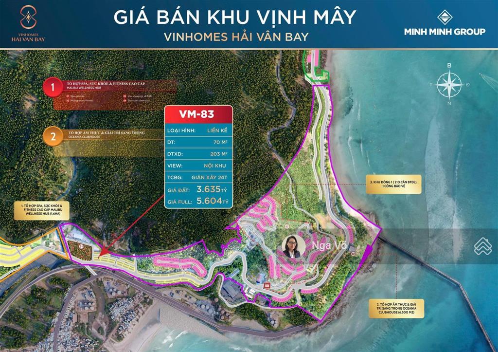 Sở hữu căn liền kề khu vịnh mây, ngay tổ hợp phòng khám vinmec, chỉ 5,6 tỷ , ck voucher vinhomes30%