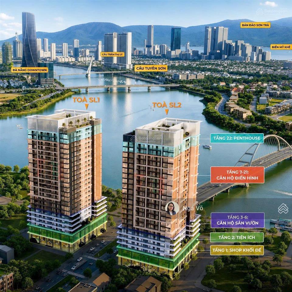 S  light tower hòa xuân căn hộ từ 1,6 tỷ, ck đến 19,5% + htls 24 tháng