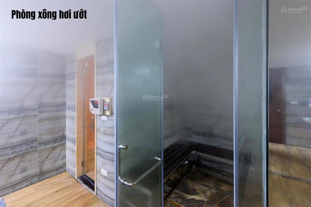 Bán villa 300m2 có hầm với đầy đủ tiện ích xông hơi ướt + khô, bể sục onsen jacuzzi, ngâm thảo dược