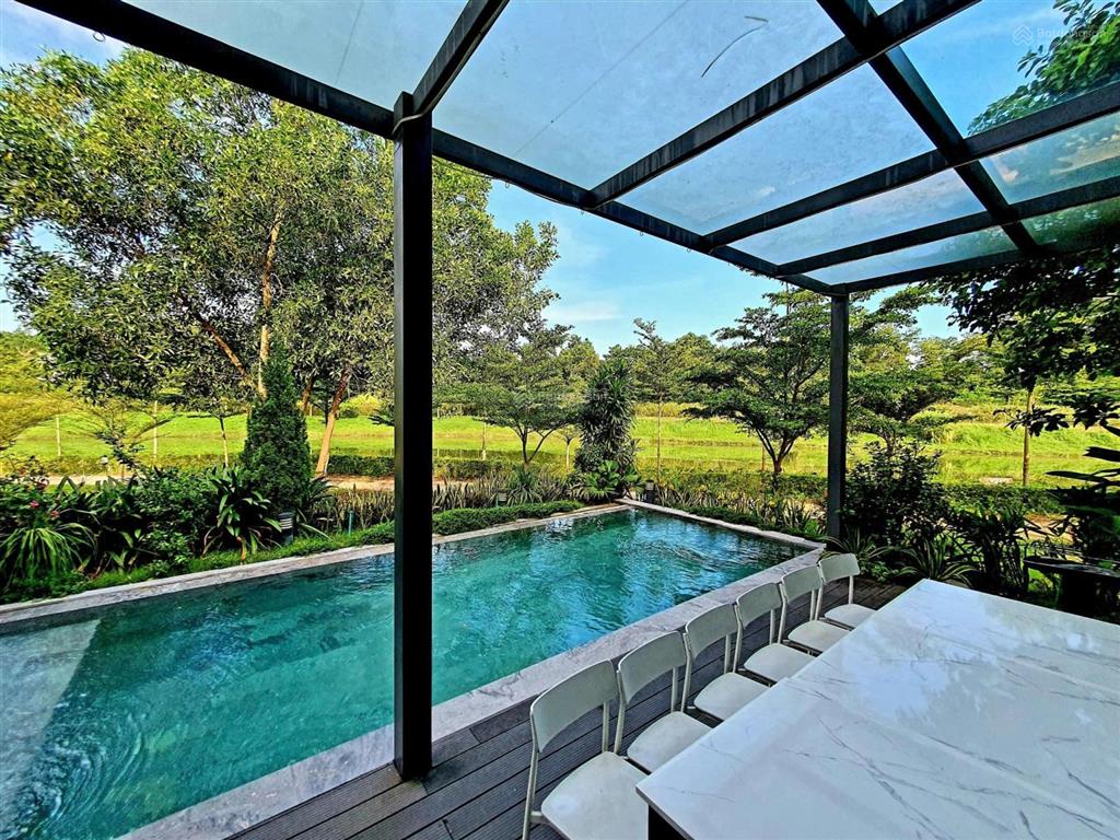 Bán gấp villa 3 mặt thoáng view hồ thiên yến, sổ lâu dài 345m², 4 pn, bể bơi riêng, full nội thất