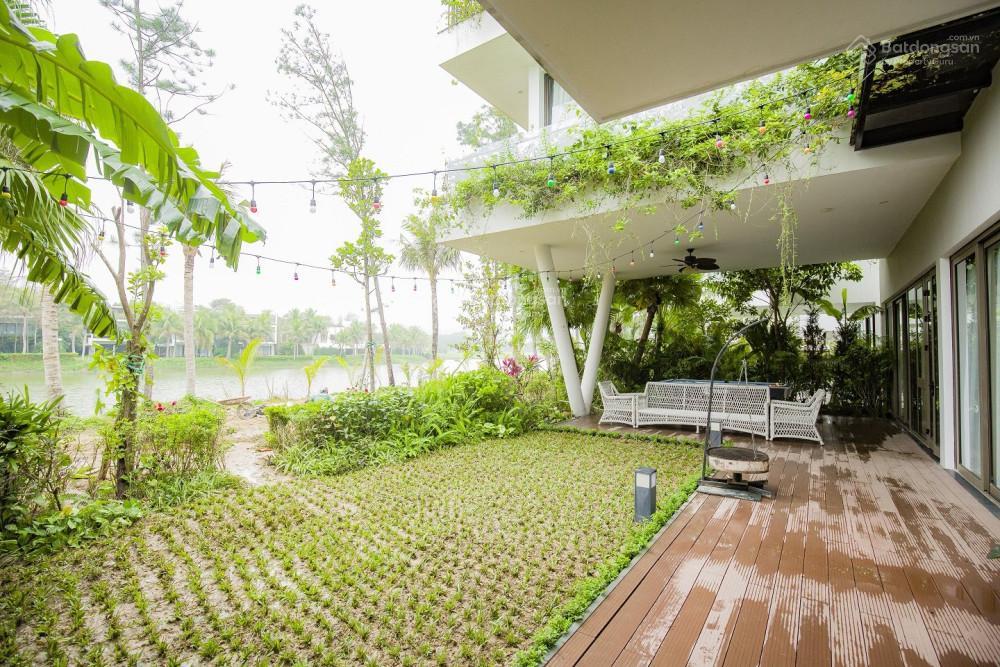 Bán villa dãy lx 336m2, view trực diện hồ đại lải, sổ lâu dài, 5pn, full tiện ích hiện đại