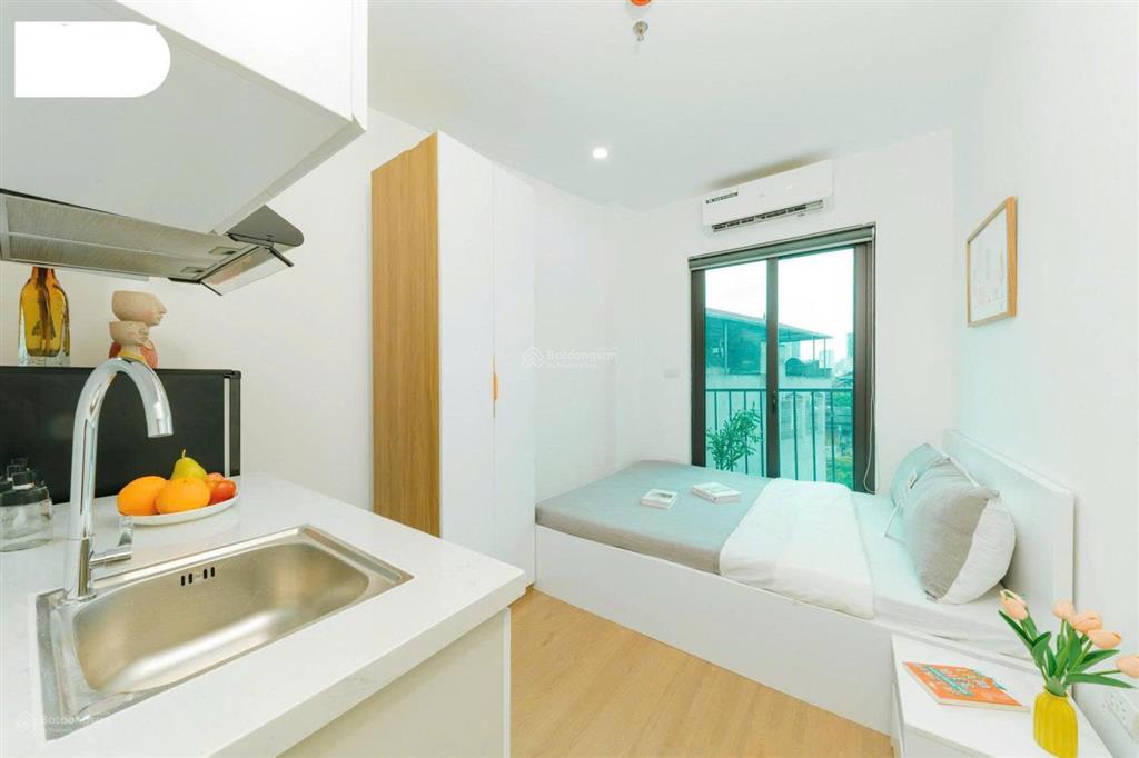 Bán tòa chung cư mini thịnh quang 14 phòng, dt 70tr/th, 2 thoáng, 40m ra ô tô, full pccc, 70m