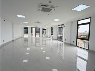 Cho thuê vp tại nguyễn trãi 130m2 giá 32tr/th, xây mới, lô góc 3 thoáng, full pccc, hầm xe, bve