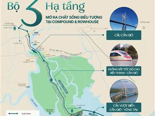 Vinhomes Green Paradise là siêu đô thị lấn biển quy mô lớn của Vingroup tại Cần Giờ, TP.