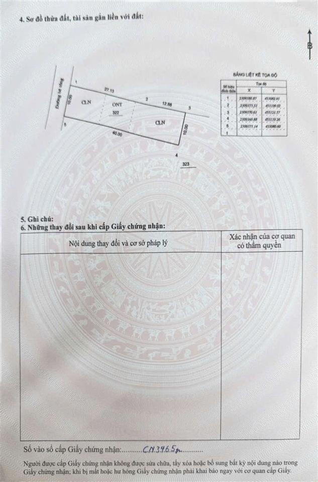 F0 - cần bán gấp - 391m - ngay khu CN Lương Sơn - chỉ 3.x tỷ