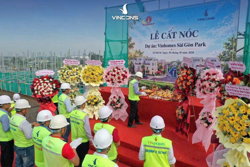 Bán nhà phố đô thị Vinhomes Hóc Môn trả góp 0% thanh toán từ 1,3 tỷ