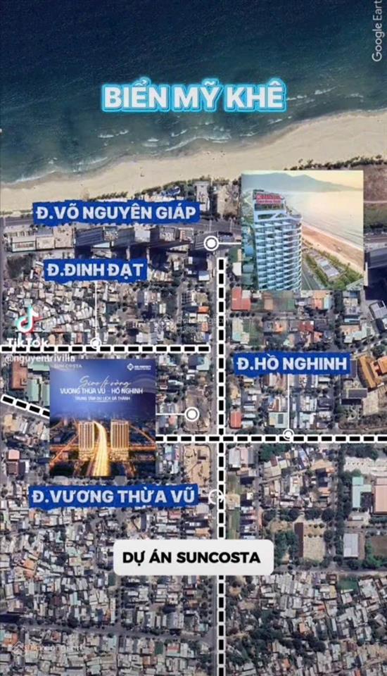 Bán lô đất mặt tiền đinh đạt  vị trí trung tâm du lịch biển phạm văn đồng  đà nẵng