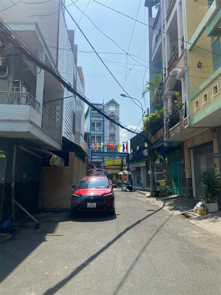 Vạn kiếp, phường 3, quận bình thạnh  4x20m  4 lầu  8pn