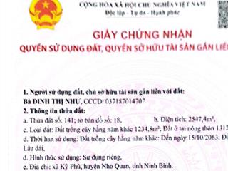 Tôi cần bán đất quỳnh lưu, huyện nho quan, ninh bình.