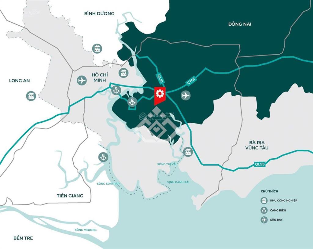 Cho thuê 1,89 ha đất kcn idico nhơn trạch 1, đồng nai