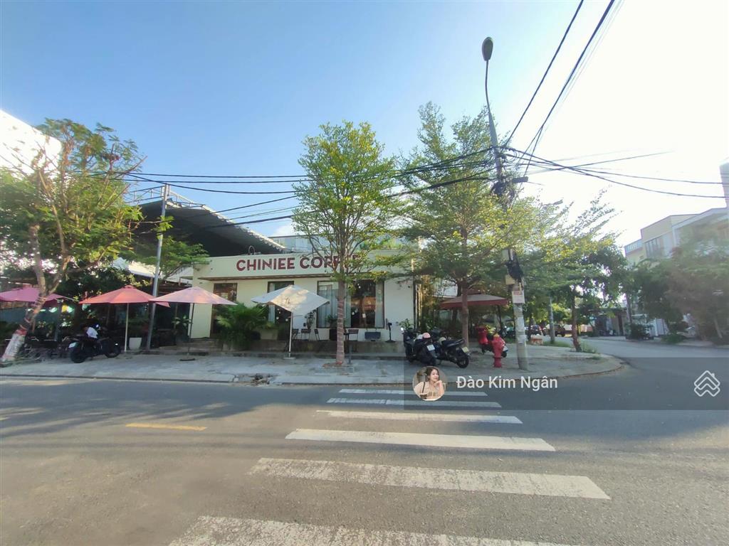 Góc 03 mt đường 10,5m trần duy chiến  dt đất 135.7m2  giá 21,5 tỷ  cách biển 500m  gần vtv