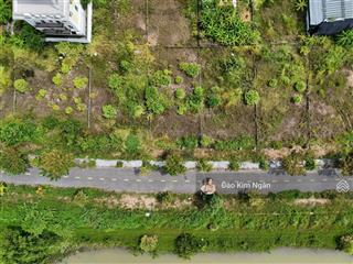 (giá tốt nhất) lô đất biệt thự 2mt dường nguyễn đình thi  view trực diện sông  525m2.