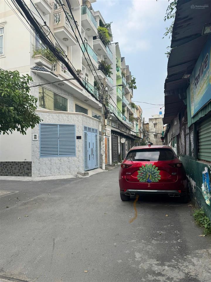 Bán nhà 4 tầng, cách mt phạm văn đồng 2 căn nhà, gò vấp, 55m2 sổ vuông đẹp 8.7tỷ (ngay cv gia định)