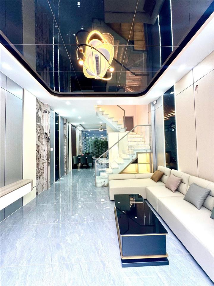 Bán nhà 4 tầng, cách mt phạm văn đồng 2 căn nhà, gò vấp, 55m2 sổ vuông đẹp 8.7tỷ (ngay cv gia định)