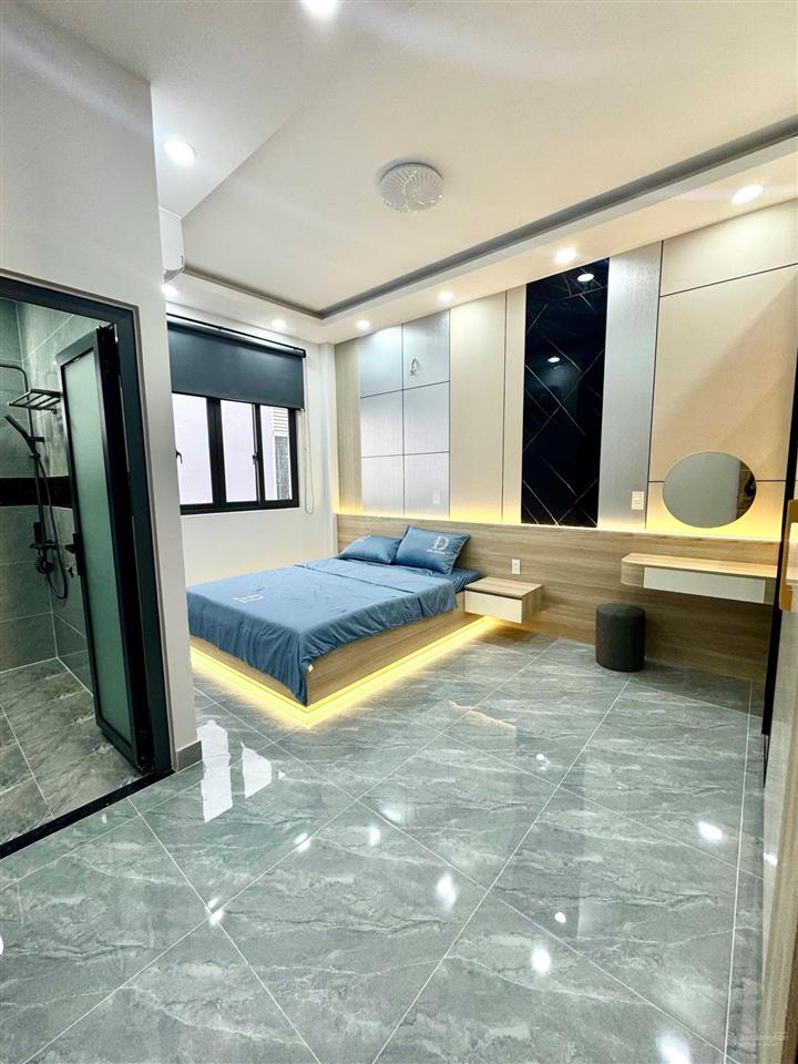 Bán nhà mới 4 tầng sát mt phạm văn đồng, 60m, 4pn, sổ vuông đẹp, 8.98 tỷ tl