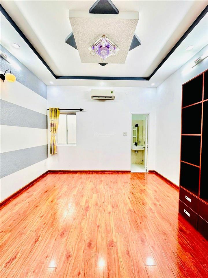 Bán nhà gò vấp, hẻm xe hơi lê văn thọ, gần chợ hạnh thông tây, 60m2, sổ vuông đẹp, 7.4 tỷ tl